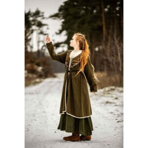 Skadi Viking Birka Coat - Olive