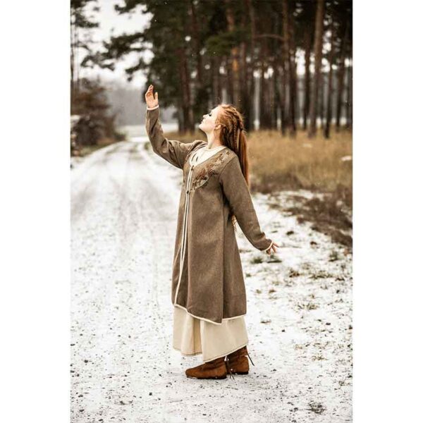 Skadi Viking Birka Coat - Sand