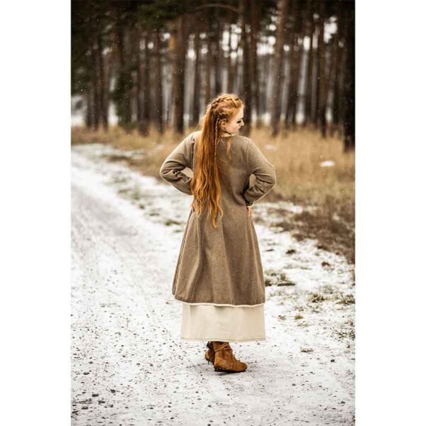 Skadi Viking Birka Coat - Sand