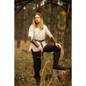 Erhart Medieval Short Sleeve Shirt - Natural