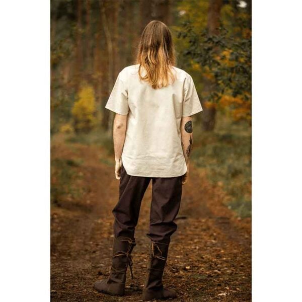 Erhart Medieval Short Sleeve Shirt - Natural