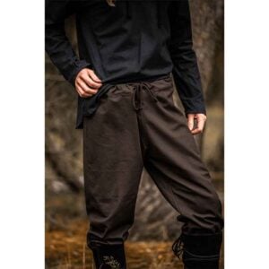 Peter Medieval Trousers - Dark Brown