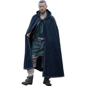 Valdemar Viking Cloak - Black