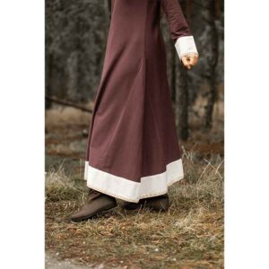 Jorunn Viking Dress - Brown and Natural