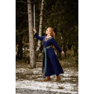 Aslaug Viking Dress - Blue