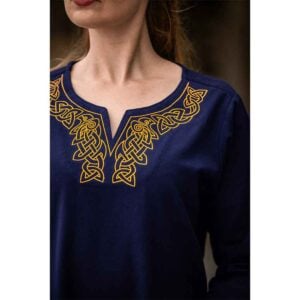 Aslaug Viking Dress - Blue