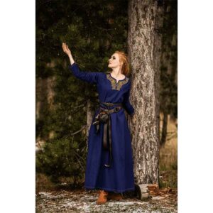 Aslaug Viking Dress - Blue