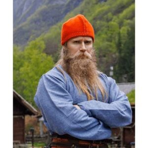 Bork Viking Wool Cap - Orange