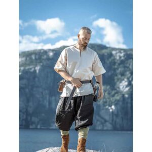 Olaf Short Sleeve Viking Tunic - Natural