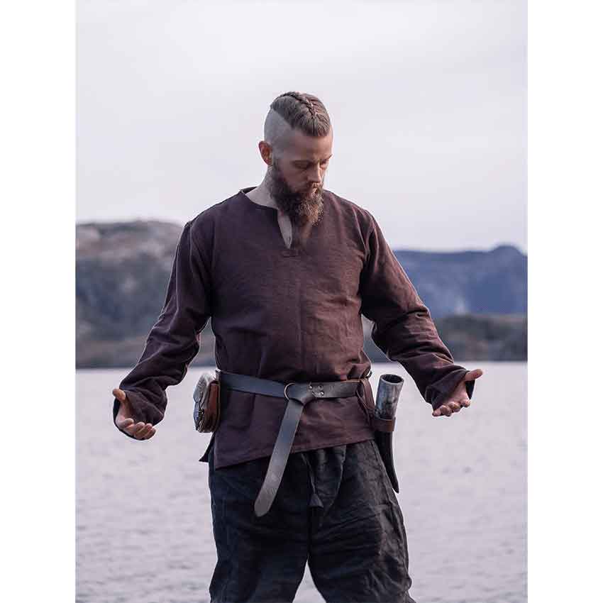 Ivar Viking Tunic - Brown
