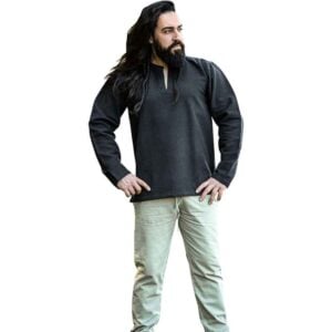 Ivar Viking Tunic - Black
