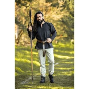 Ivar Viking Tunic - Black