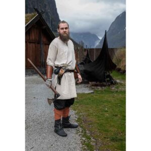 Erwin Stitched Viking Tunic - Natural
