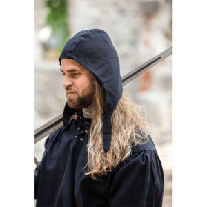 Michel Medieval Coif - Black