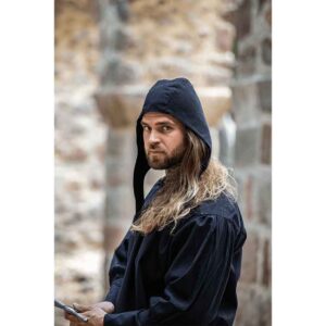 Michel Medieval Coif - Black