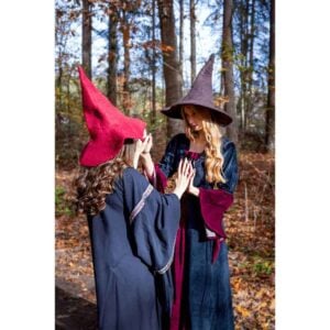 Agata Wool Witch Hat - Brown
