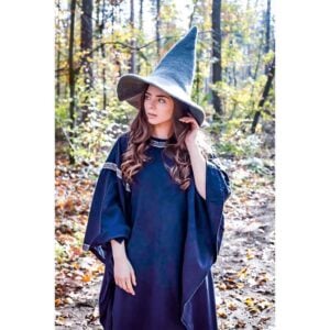 Agata Wool Witch Hat - Grey