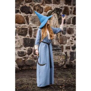 Agata Wool Witch Hat - Light Blue