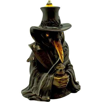 Plague Doctor with Censer Incense Burner