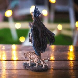 Ring of Fire Statue by Ruth Thompson