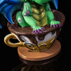 Chai with Bobert Dragon Statue