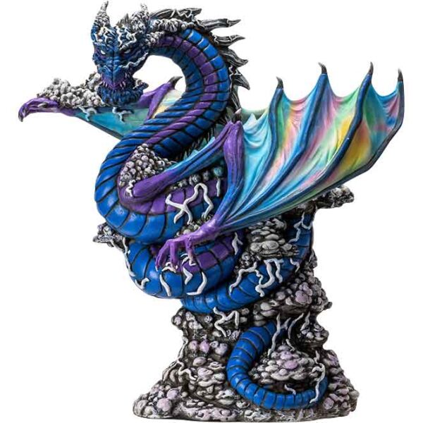 Ryvthys Air Elemental Dragon Statue