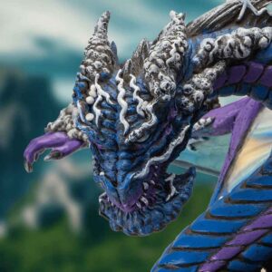 Ryvthys Air Elemental Dragon Statue