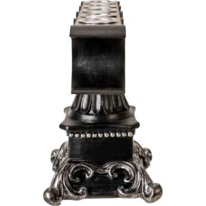 Triple Moon Baroque Candle Holder