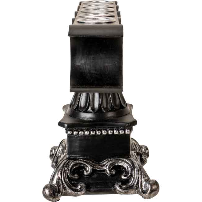 Triple Moon Baroque Candle Holder