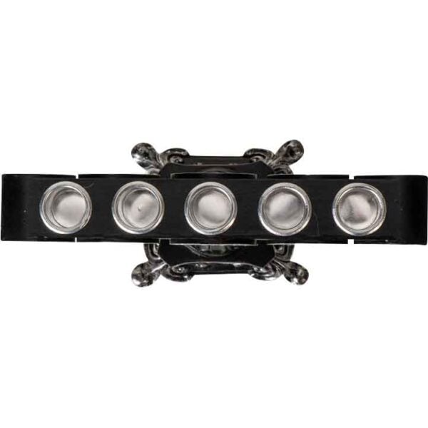 Triple Moon Baroque Candle Holder