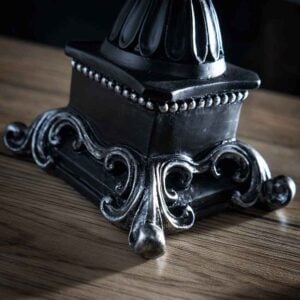Triple Moon Baroque Candle Holder
