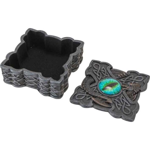 Celtic Dragon Eye Trinket Box