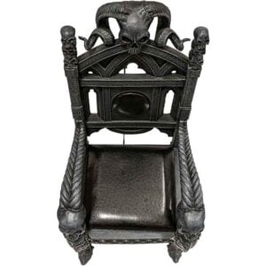 Dark Lord Gothic Skull Throne