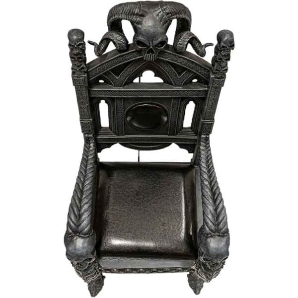 Dark Lord Gothic Skull Throne