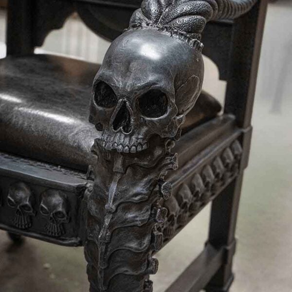 Dark Lord Gothic Skull Throne