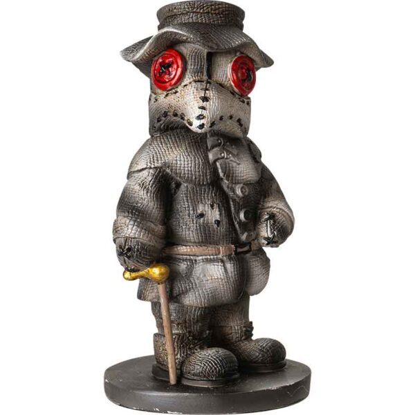 Medieval Plague Doctor Pinhead Statue