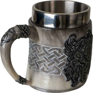 Viking Warrior Horn Mug
