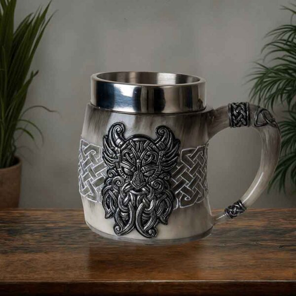 Viking Warrior Horn Mug