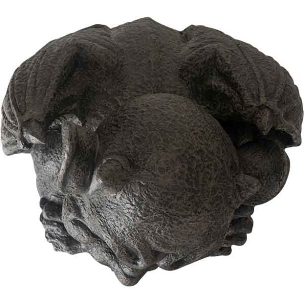 Sleeping Gargoyle with Shield Statue