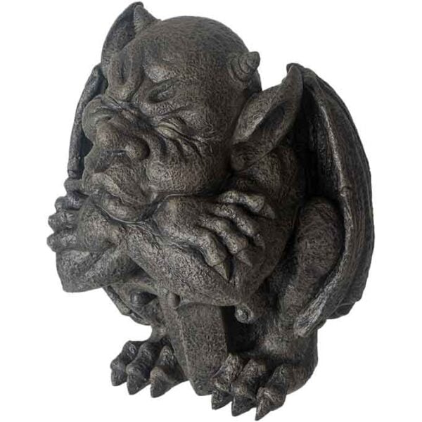 Sleeping Gargoyle with Sword Statue
