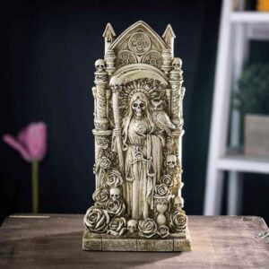 Santa Muerte Shrine Statue