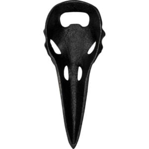 Black Raven Skull Bottle Opener