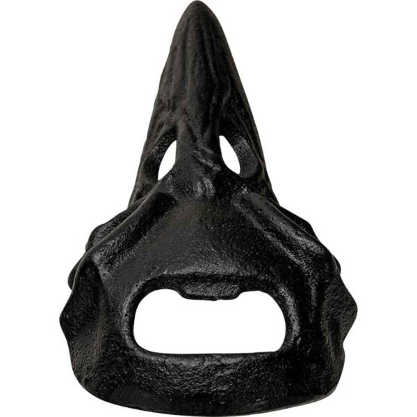 Black Raven Skull Bottle Opener