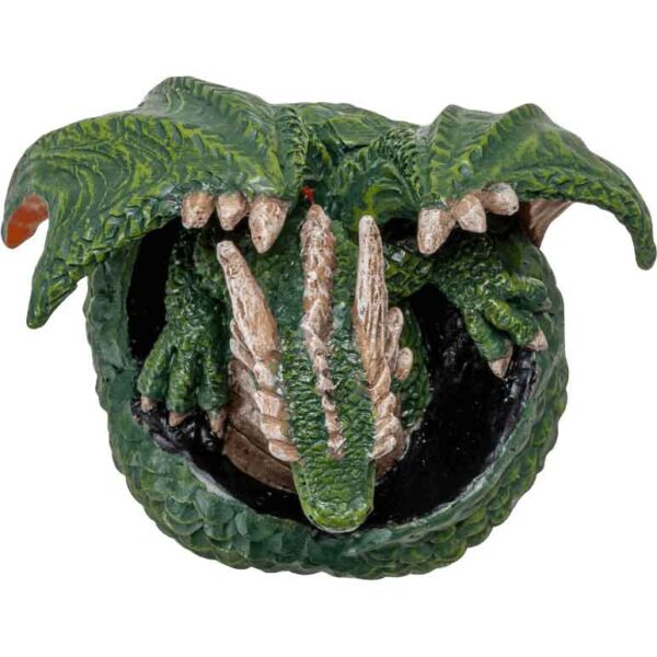 Green Dragon Hatchling Statue
