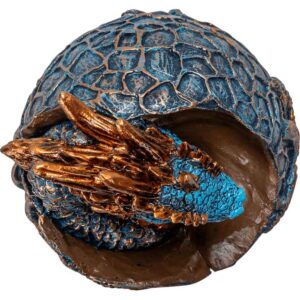 Blue Dragon Hatchling Statue