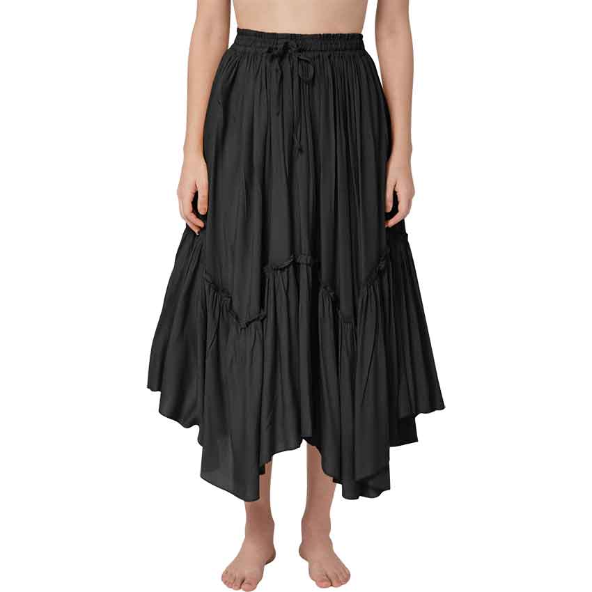 Sunset Stroll Handkerchief Skirt