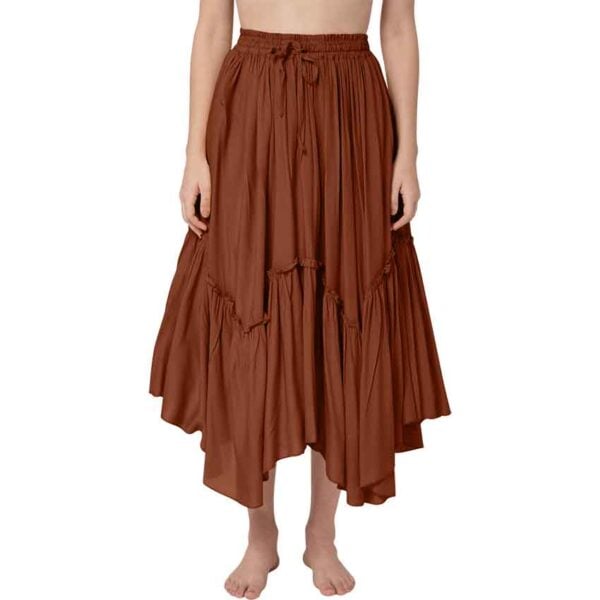 Sunset Stroll Handkerchief Skirt