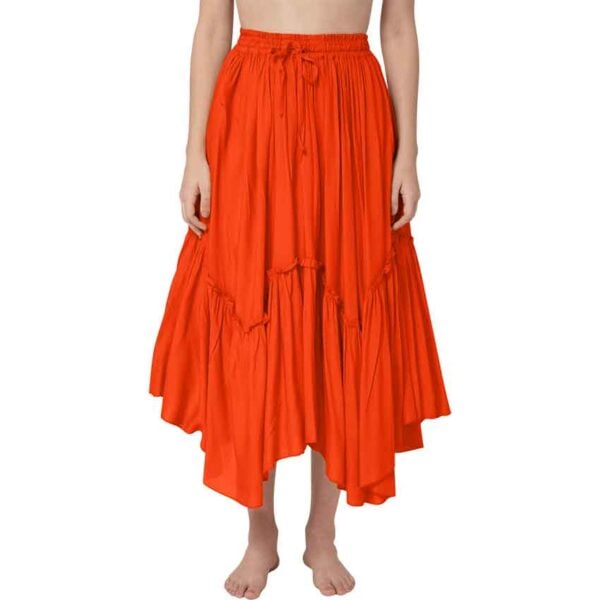 Sunset Stroll Handkerchief Skirt
