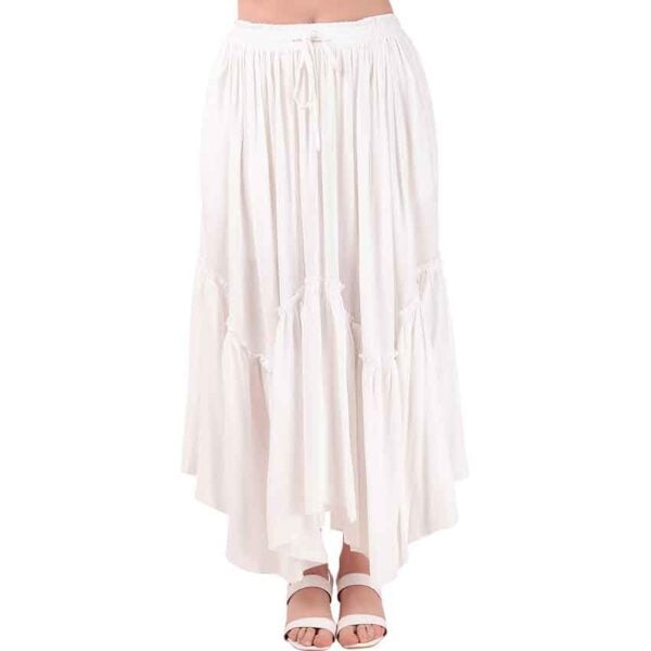 Sunset Stroll Handkerchief Skirt