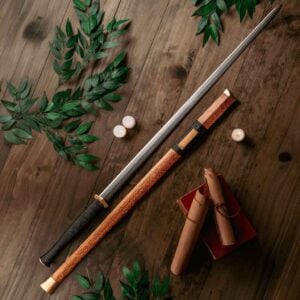 Handmade Han Jian Sword with Stand